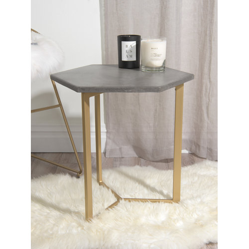 Mercer41 Finian Tray Top Sled End Table & Reviews Wayfair